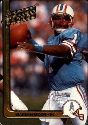 #282 Warren Moon - Houston Oilers - 1991 Action Packed Football