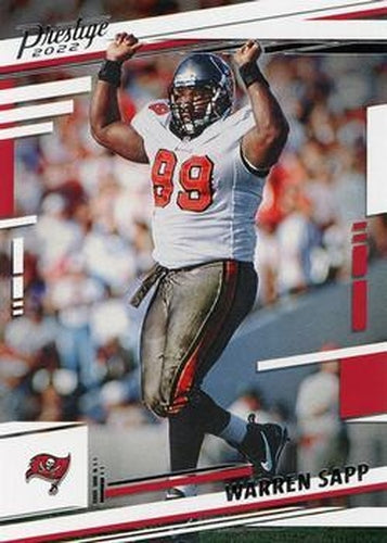 #282 Warren Sapp - Tampa Bay Buccaneers - 2022 Panini Prestige Football