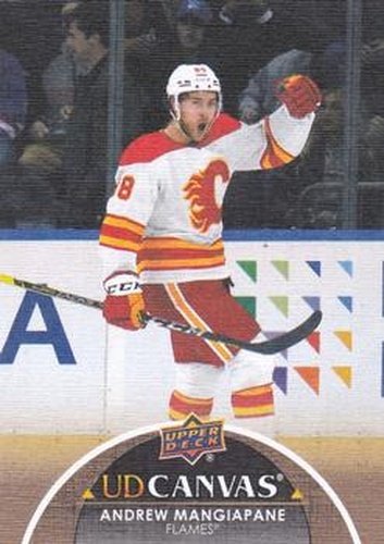 #C282 Andrew Mangiapane - Calgary Flames - 2021-22 Upper Deck - UD Canvas Hockey