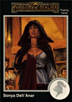 #282 Sonya Dell'Anar, Vampire - 1991 TSR Advanced Dungeons & Dragons - Silver