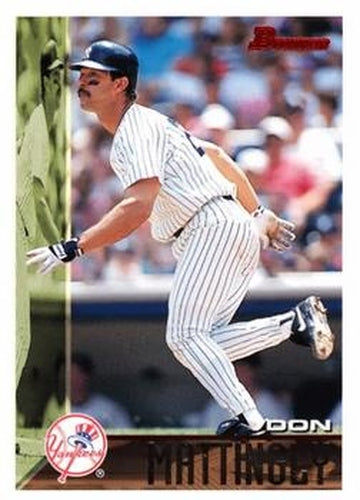 #282 Don Mattingly - New York Yankees - 1995 Bowman Baseball