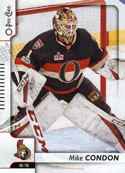 #282 Mike Condon - Ottawa Senators - 2017-18 O-Pee-Chee Hockey