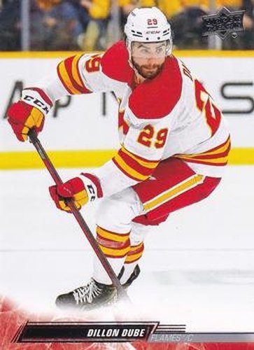 #283 Dillon Dube - Calgary Flames - 2022-23 Upper Deck Hockey