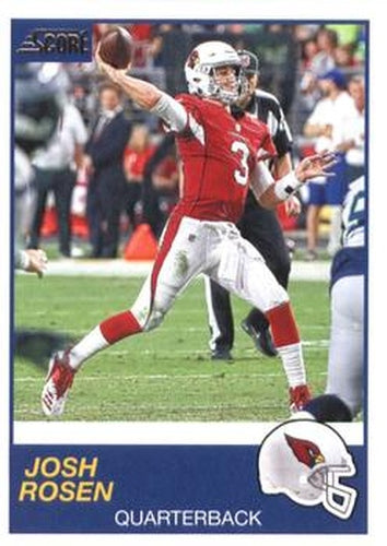 #283 Josh Rosen - Arizona Cardinals - 2019 Score Football