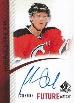 #283 Mattias Tedenby - New Jersey Devils - 2010-11 SP Authentic Hockey