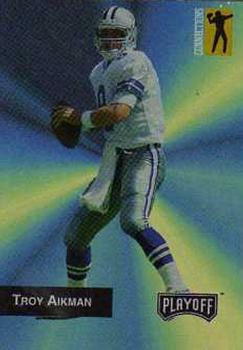 #283 Troy Aikman - Dallas Cowboys - 1993 Playoff Football