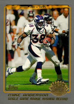 #283 Mike Anderson - Denver Broncos - 2001 Topps Football