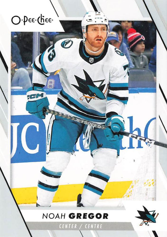 #283 Noah Gregor - San Jose Sharks - 2023-24 O-Pee-Chee Hockey