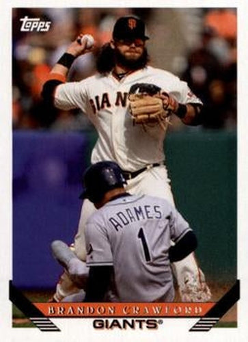 #283 Brandon Crawford - San Francisco Giants - 2019 Topps Archives Baseball