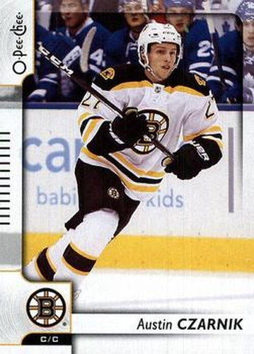 #283 Austin Czarnik - Boston Bruins - 2017-18 O-Pee-Chee Hockey