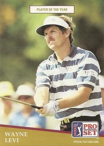 #283 Wayne Levi - 1991 Pro Set PGA Tour Golf