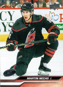 #283 Martin Necas - Carolina Hurricanes -2023-24 Upper Deck Hockey