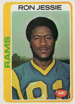 #283 Ron Jessie - Los Angeles Rams - 1978 Topps Football