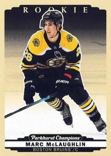 #283 Marc McLaughlin - Boston Bruins - 2022-23 Parkhurst Champions Hockey