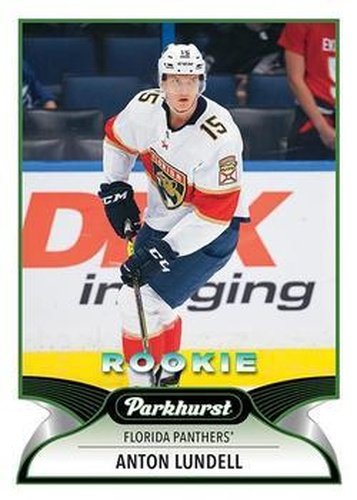 #283 Anton Lundell - Florida Panthers - 2021-22 Parkhurst Hockey