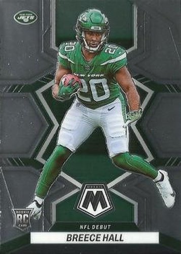 #283 Breece Hall - New York Jets - 2022 Panini Mosaic Football