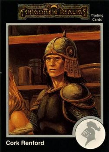#283 Cork Renford - 1991 TSR Advanced Dungeons & Dragons - Silver