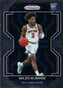 #283 Miles McBride - New York Knicks - 2021-22 Panini Prizm Basketball