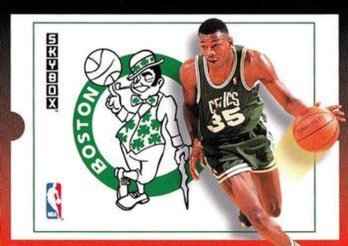 #283 Reggie Lewis - Boston Celtics - 1992-93 SkyBox Basketball