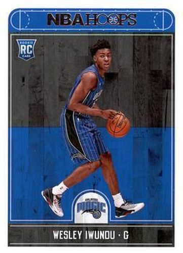 #283 Wesley Iwundu - Orlando Magic - 2017-18 Hoops Basketball