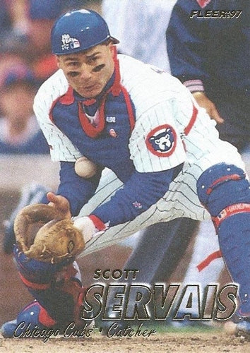 #283 Scott Servais - Chicago Cubs - 1997 Fleer Baseball