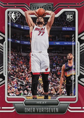 #283 Omer Yurtseven - Miami Heat - 2021-22 Panini Chronicles Basketball