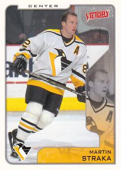 #283 Martin Straka - Pittsburgh Penguins - 2001-02 Upper Deck Victory Hockey