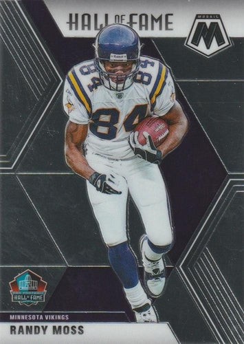 #283 Randy Moss - Minnesota Vikings - 2020 Panini Mosaic Football