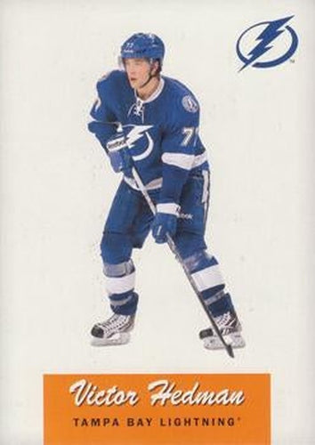 #283 Victor Hedman - Tampa Bay Lightning - 2012-13 O-Pee-Chee - Retro Hockey