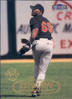 #284 Danny Clyburn - Baltimore Orioles - 1998 Fleer Tradition Baseball