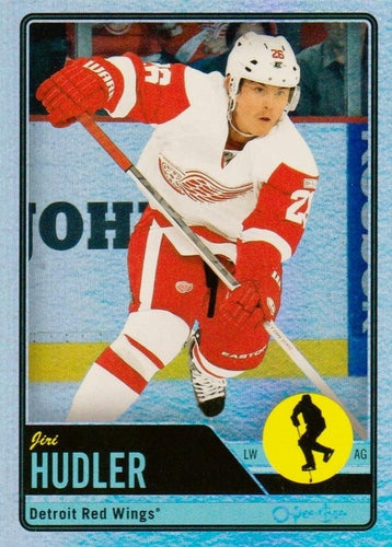 #284 Jiri Hudler - Detroit Red Wings - 2012-13 O-Pee-Chee - Rainbow Hockey