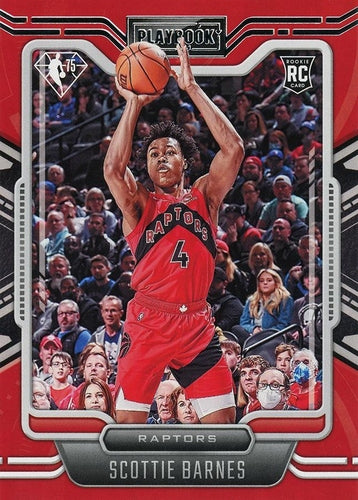 #284 Scottie Barnes - Toronto Raptors - 2021-22 Panini Chronicles Basketball