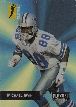 #284 Michael Irvin - Dallas Cowboys - 1993 Playoff Football