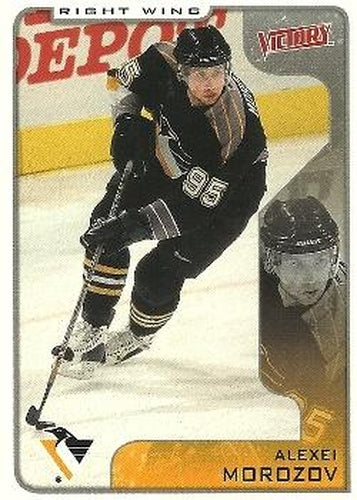 #284 Alexei Morozov - Pittsburgh Penguins - 2001-02 Upper Deck Victory Hockey