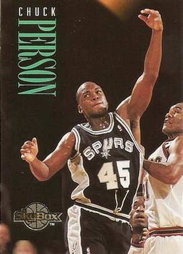 #284 Chuck Person - San Antonio Spurs - 1994-95 SkyBox Premium Basketball
