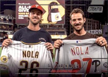 #284 Aaron Nola - Philadelphia Phillies - 2022 Stadium Club Baseball