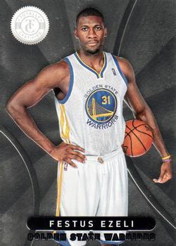 #284 Festus Ezeli - Golden State Warriors - 2012-13 Panini Totally Certified Basketball
