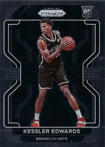 #284 Kessler Edwards - Brooklyn Nets - 2021-22 Panini Prizm Basketball