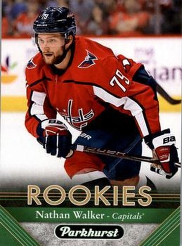 #284 Nathan Walker - Washington Capitals - 2017-18 Parkhurst Hockey