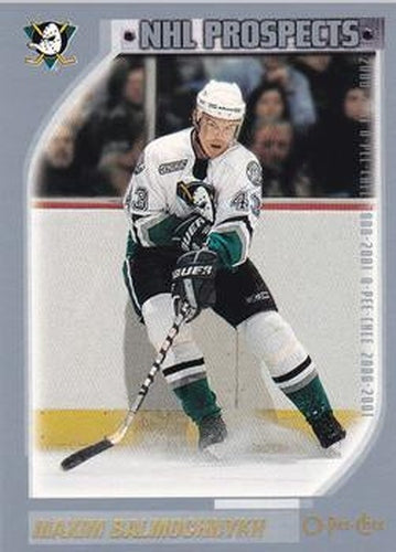 #284 Maxim Balmochnykh - Anaheim Mighty Ducks - 2000-01 O-Pee-Chee Hockey
