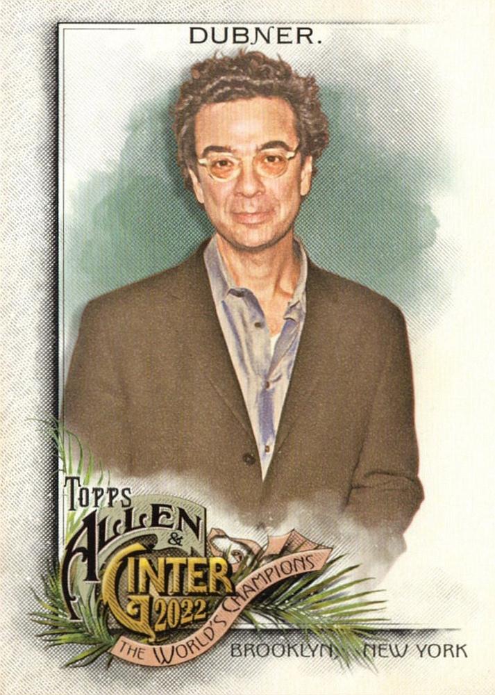 #284 Stephen Dubner - 2022 Topps Allen & Ginter Baseball