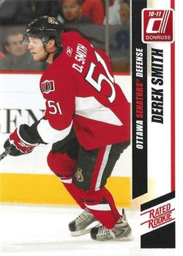 #284b Derek Smith - Ottawa Senators - 2010-11 Donruss Hockey