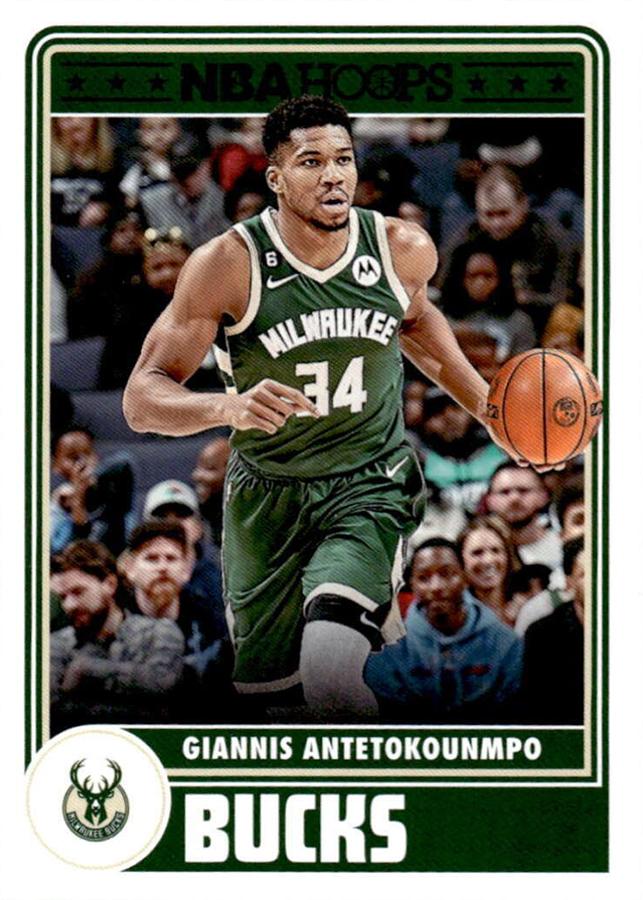 #285 Giannis Antetokounmpo - Milwaukee Bucks - 2023-24 Hoops Basketball