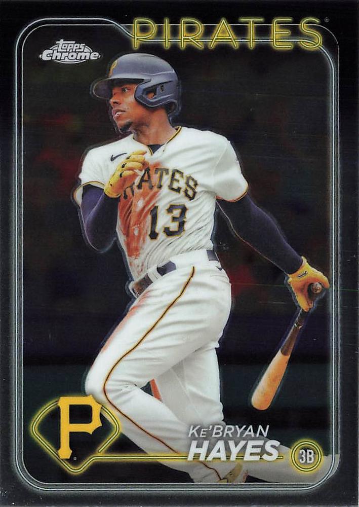 #285 Ke'Bryan Hayes - Pittsburgh Pirates - 2024 Topps Chrome Baseball