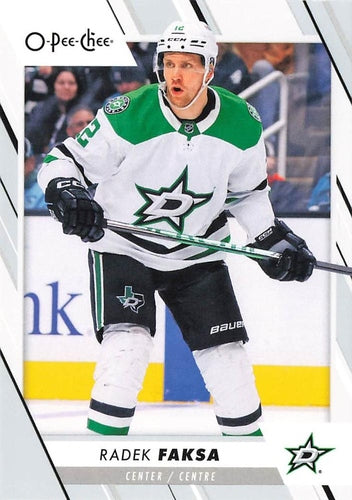 #285 Radek Faksa - Dallas Stars - 2023-24 O-Pee-Chee Hockey