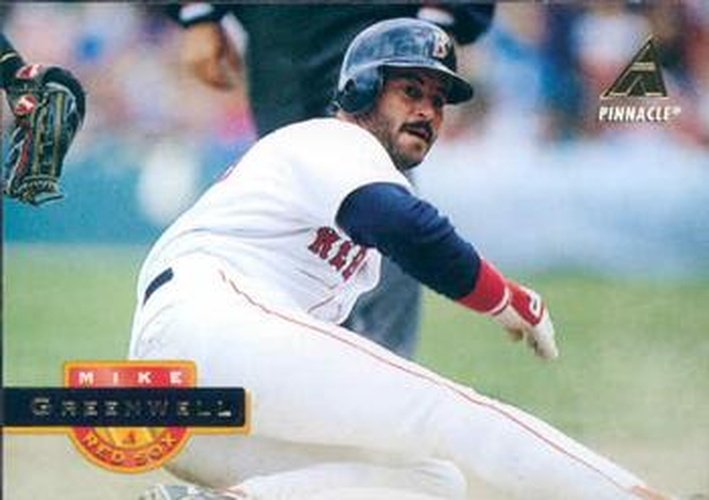 #285 Mike Greenwell - Boston Red Sox - 1994 Pinnacle Baseball
