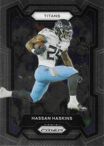 #285 Hassan Haskins - Tennessee Titans - 2023 Panini Prizm Football