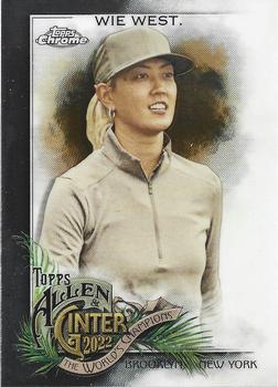 #285 Michelle Wie West - 2022 Topps Allen & Ginter Chrome Baseball