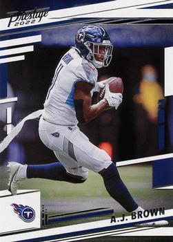 #285 A.J. Brown - Tennessee Titans - 2022 Panini Prestige Football