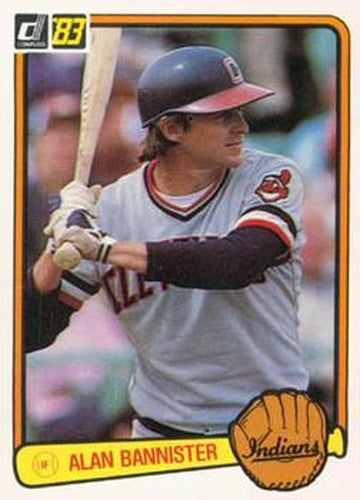 #285 Alan Bannister - Cleveland Indians - 1983 Donruss Baseball